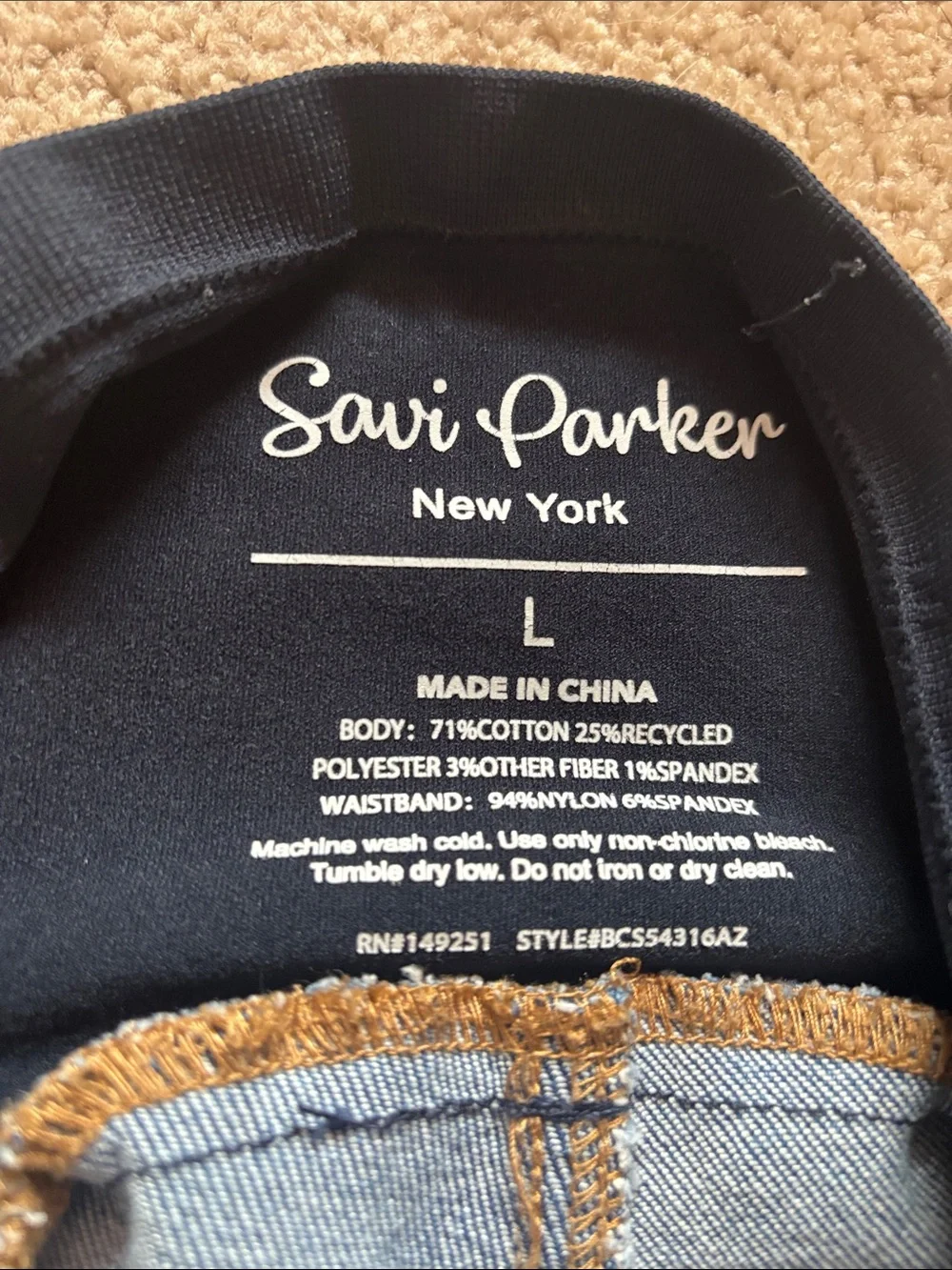 Maternity jeans